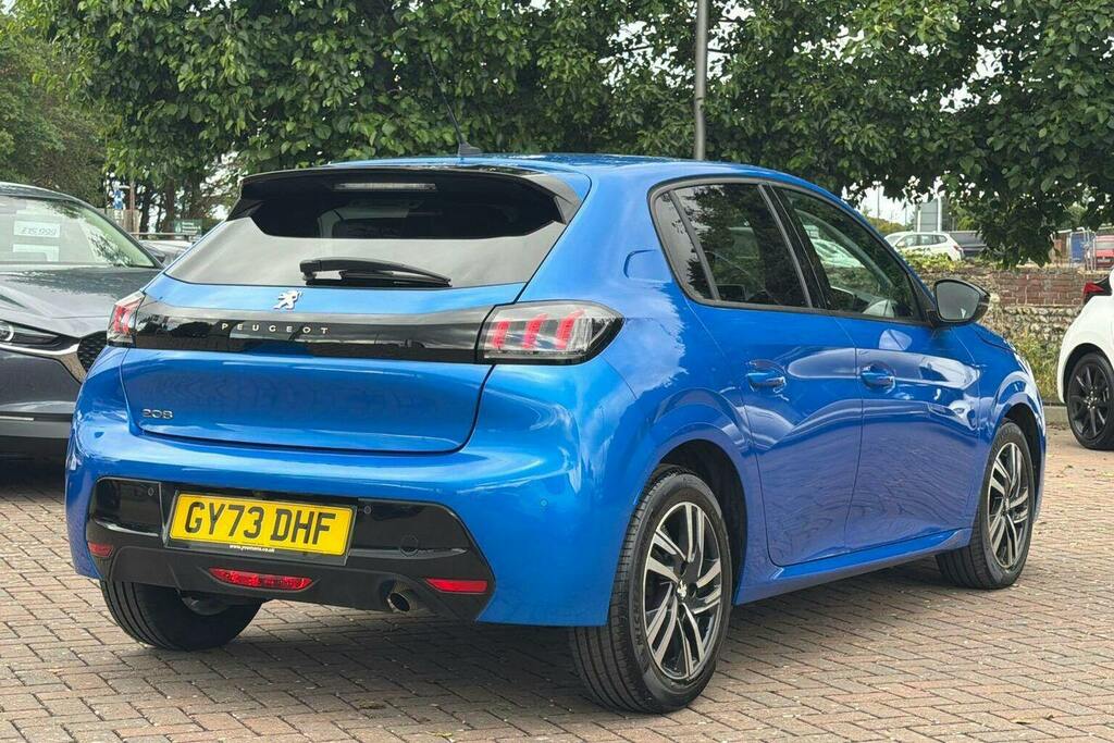Peugeot 208 1.2 Puretech Allure Premium Plus Hatchback Pe GY73DHF Blue #5