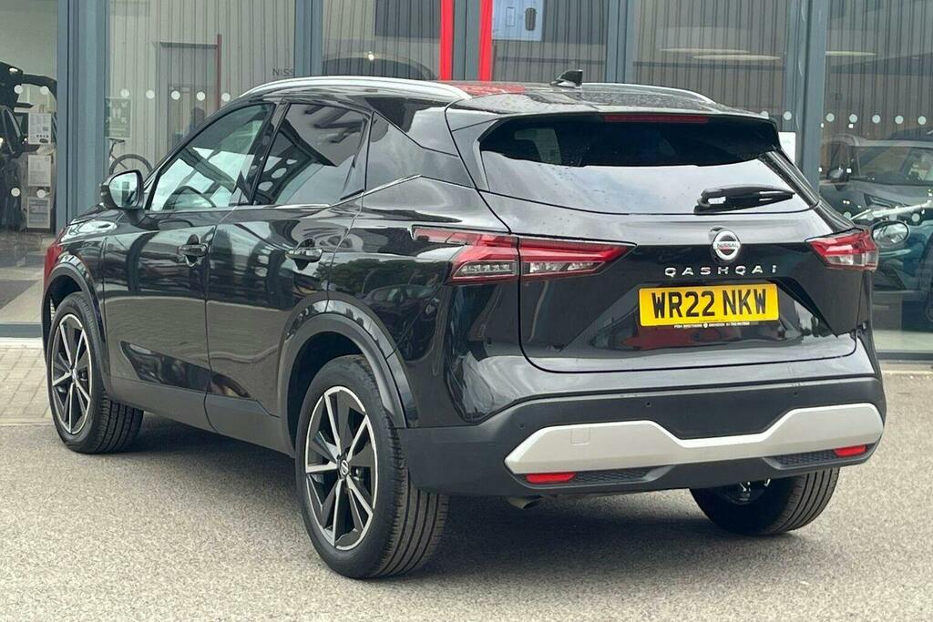 Nissan Qashqai 1.3 Dig T Mhev Tekna Suv Hybrid WR22NKW Black #5