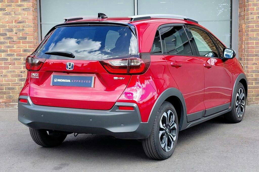 Honda Jazz 1.5 H I Mmd Crosstar Ex Hatchback Hybri DA23ZZM Red #3