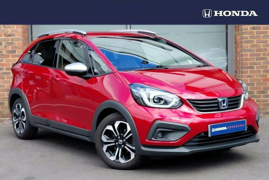 Honda Jazz 1.5 H I Mmd Crosstar Ex Hatchback Hybri DA23ZZM Red