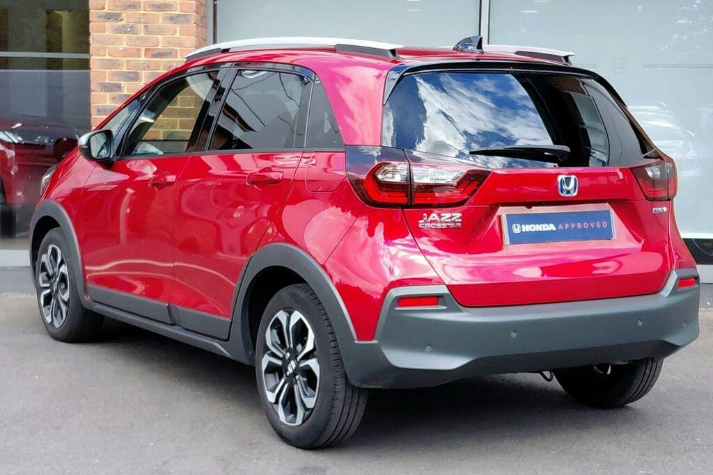 Honda Jazz 1.5 H I Mmd Crosstar Ex Hatchback Hybri DA23ZZM Red #5