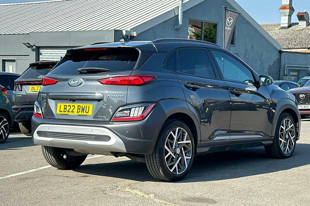 Hyundai Kona 1.6 H Gdi Premium Suv Hybrid Dct Grey #3