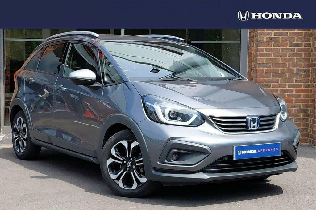 Honda Jazz 1.5 H I Mmd Crosstar Ex Hatchback Hybri Grey
