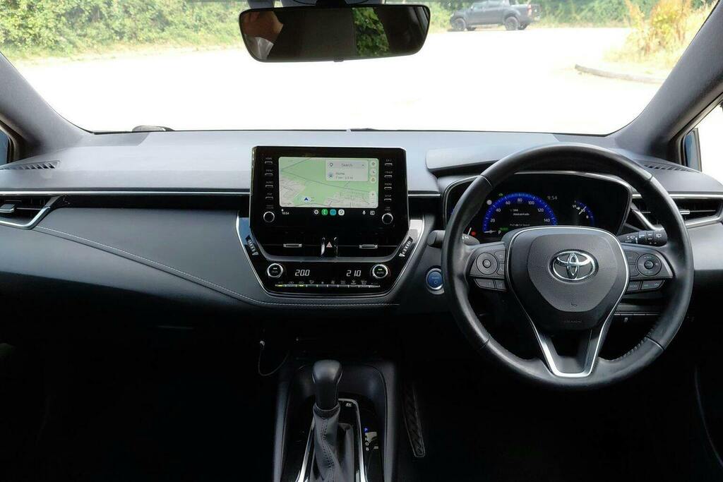 Toyota Corolla 1.8 Vvt H Design Hatchback Hybrid Cvt Blue #6