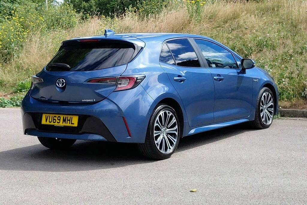 Toyota Corolla 1.8 Vvt H Design Hatchback Hybrid Cvt Blue #2