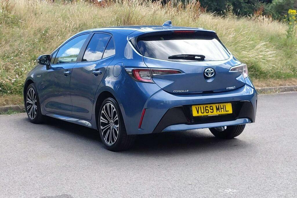 Toyota Corolla 1.8 Vvt H Design Hatchback Hybrid Cvt Blue #4