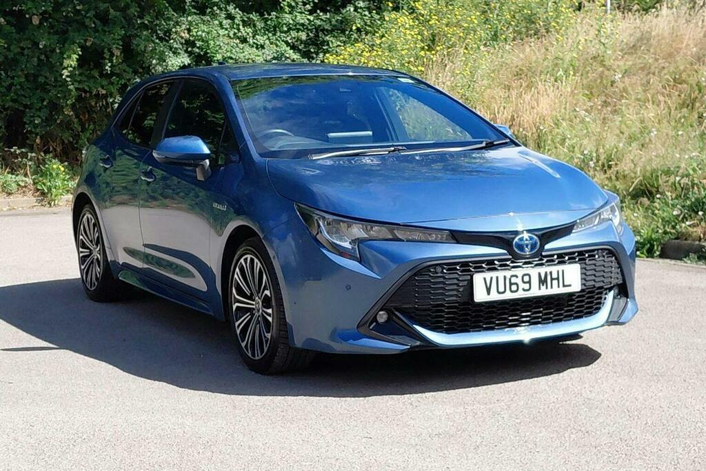 Toyota Corolla 1.8 Vvt H Design Hatchback Hybrid Cvt Blue