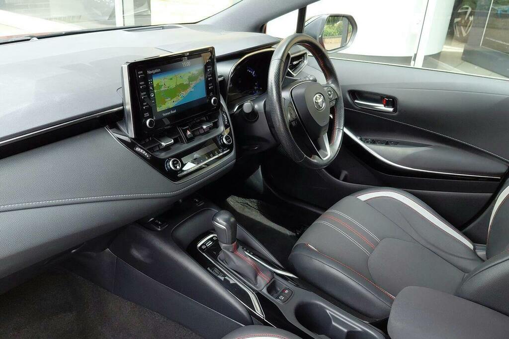 Toyota Corolla 1.8 Vvt H Gr Sport Hatchback Hybrid Cvt Red #5