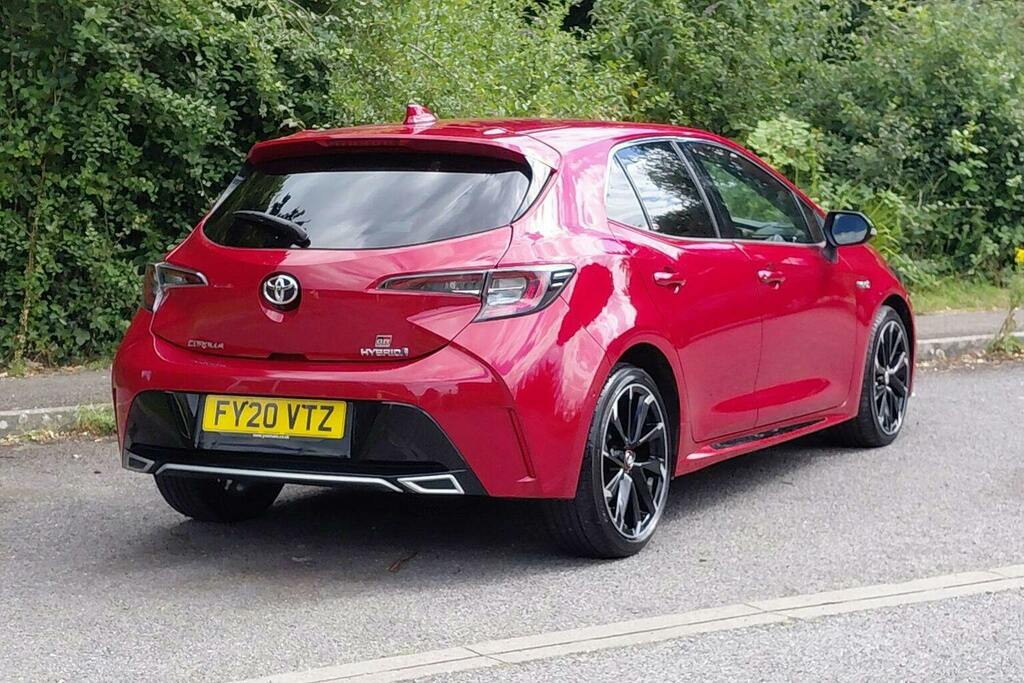 Toyota Corolla 1.8 Vvt H Gr Sport Hatchback Hybrid Cvt Red #2