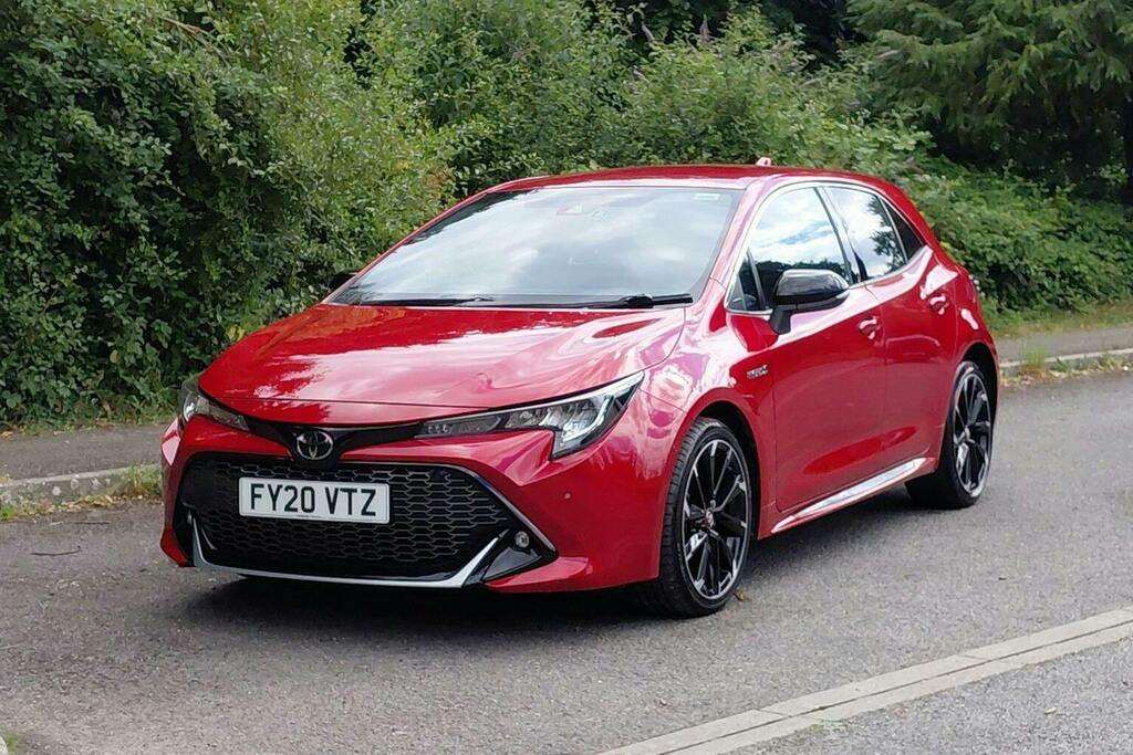 Toyota Corolla 1.8 Vvt H Gr Sport Hatchback Hybrid Cvt Red #3