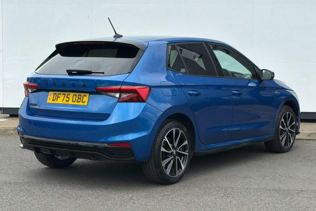 Skoda Fabia 1.0 Tsi Monte Carlo Edition Hatchback M DF75OBC Blue #3