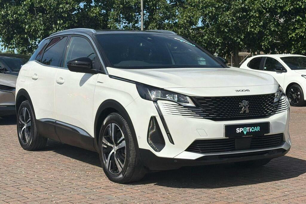 Peugeot 3008 1.6 13.2Kwh Gt Suv Plug In Hybrid E Eat White