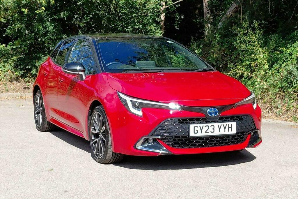 Toyota Corolla 1.8 Vvt H Excel Hatchback Hybrid Cvt Red