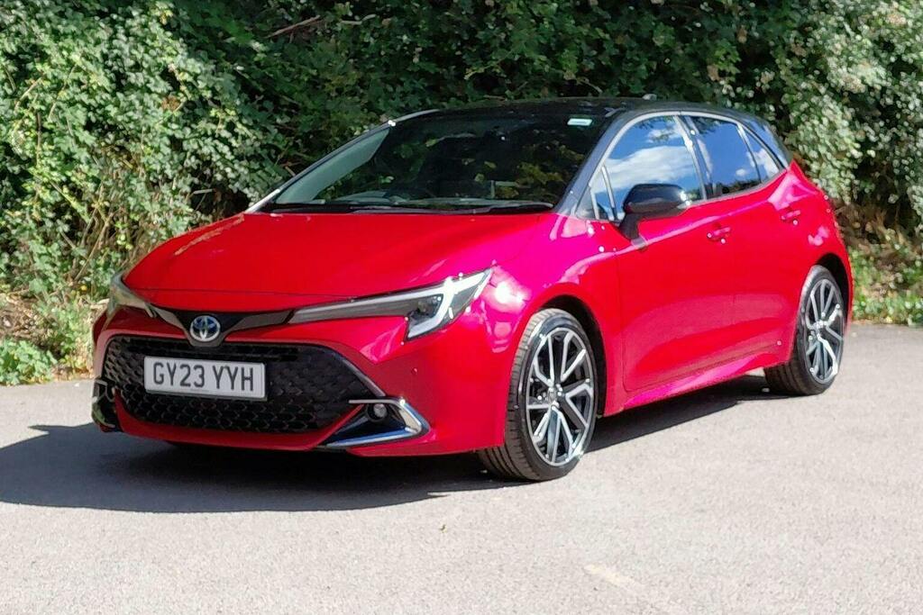 Toyota Corolla 1.8 Vvt H Excel Hatchback Hybrid Cvt Red #3