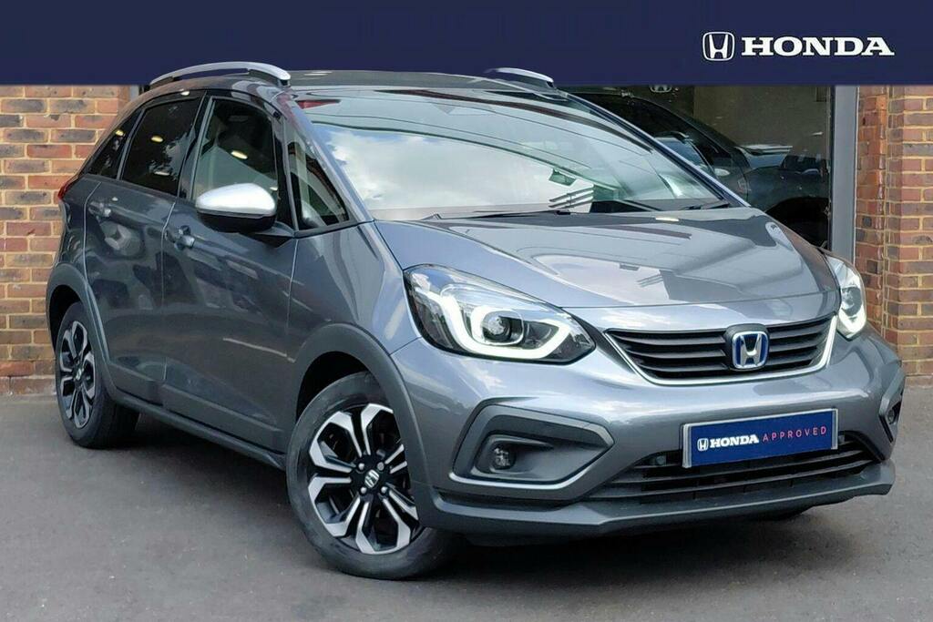Honda Jazz 1.5 H I Mmd Crosstar Ex Hatchback Hybri Grey