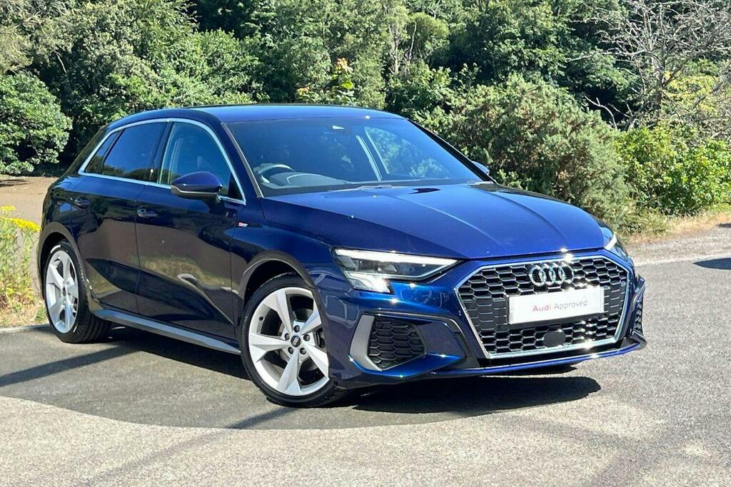 Audi A3 1.5 Tfsi 35 S Line Sportback Blue