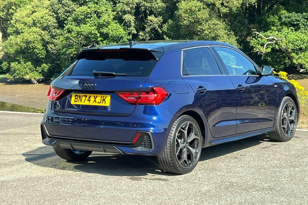 Audi A1 1.0 Tfsi 30 Black Edition Sportback Man BN74XJK Blue #3