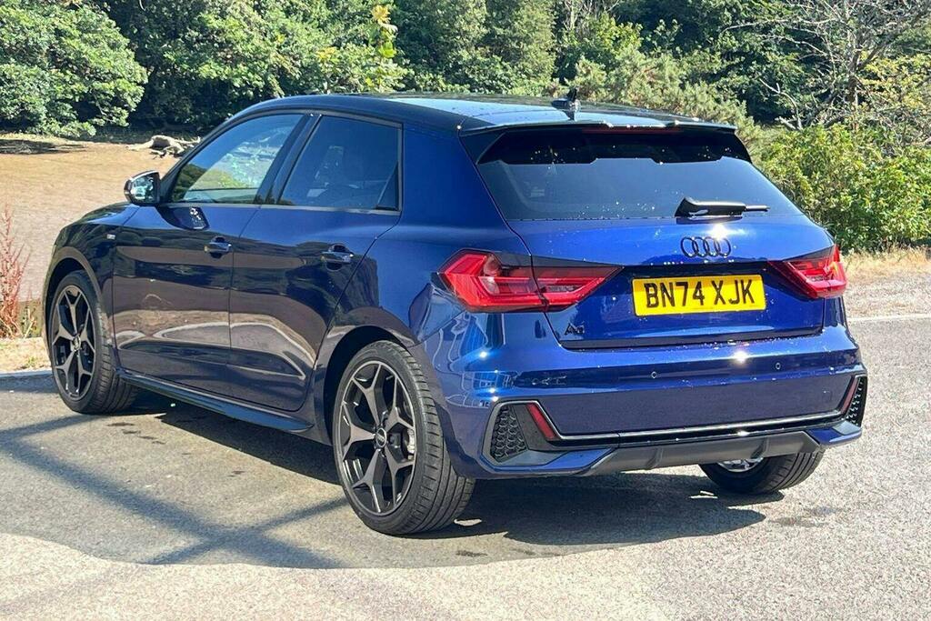 Audi A1 1.0 Tfsi 30 Black Edition Sportback Man BN74XJK Blue #5