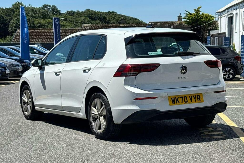 Volkswagen Golf 1.5 Tsi Life Hatchback WK70VYR White #5