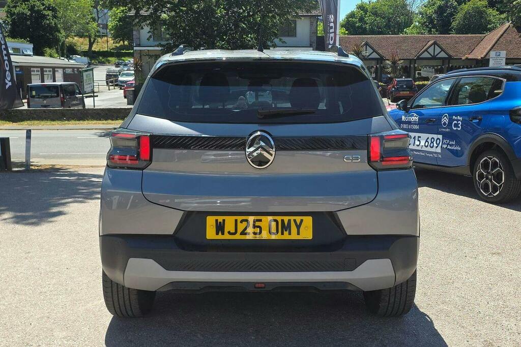 Citroen C3 1.2 Turbo Plus Hatchback WJ25OMY Grey #4
