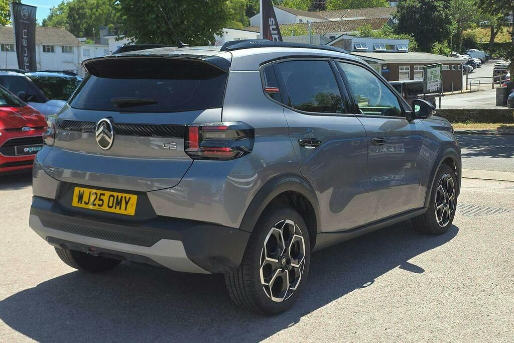 Citroen C3 1.2 Turbo Plus Hatchback WJ25OMY Grey #3