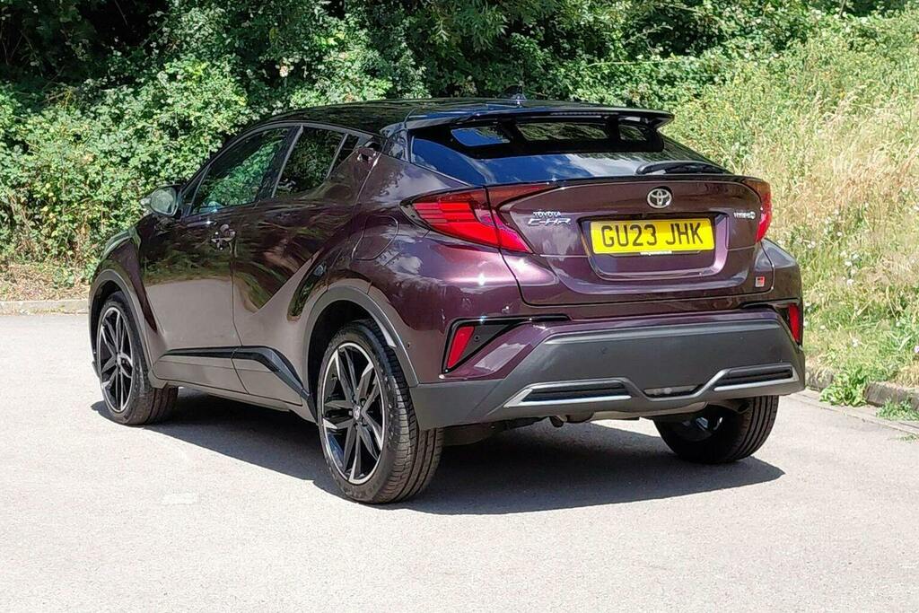 Toyota C-Hr 1.8 Vvt H Gr Sport Suv Hybrid Cvt GU23JHK Purple #4