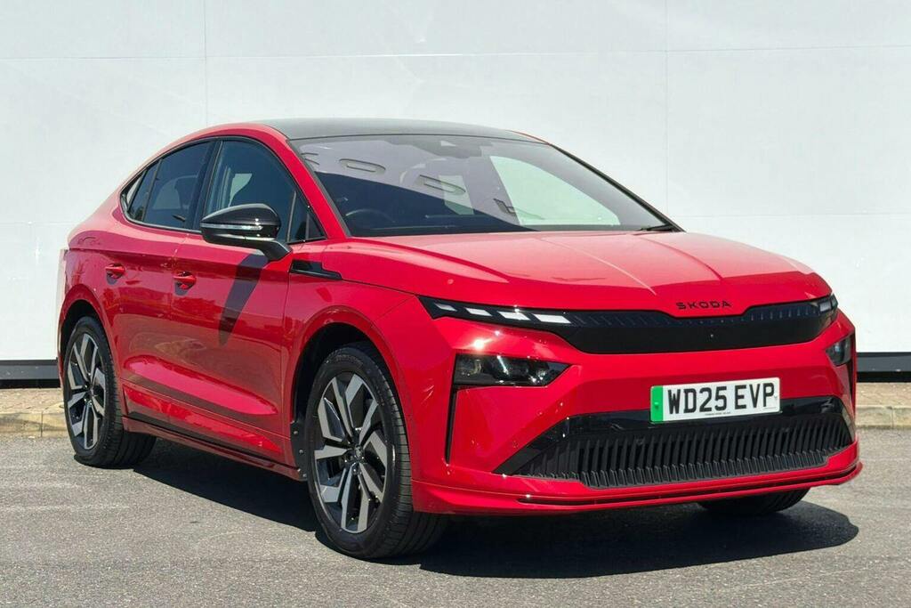 Skoda ENYAQ 82Kwh 85X Sportline Coupe 4Wd WD25EVP Red