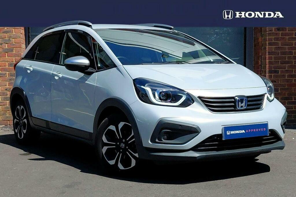Honda Jazz 1.5 H I Mmd Crosstar Ex Hatchback Hybri White