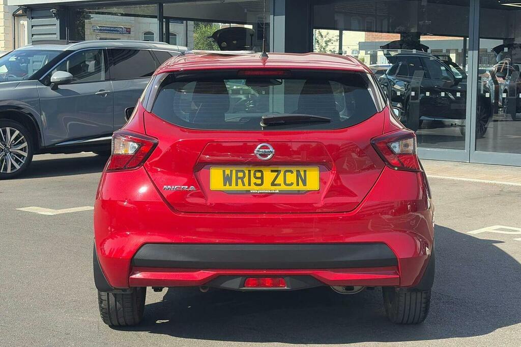 Nissan Micra 0.9 Ig T Acenta Hatchback WR19ZCN Red #4