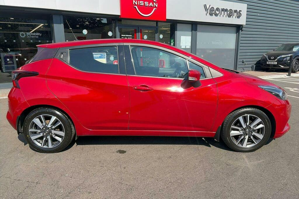 Nissan Micra 0.9 Ig T Acenta Hatchback WR19ZCN Red #2