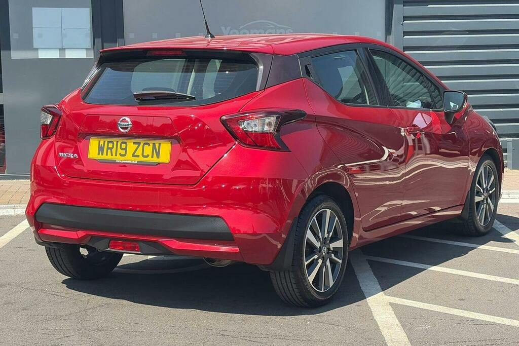 Nissan Micra 0.9 Ig T Acenta Hatchback WR19ZCN Red #3