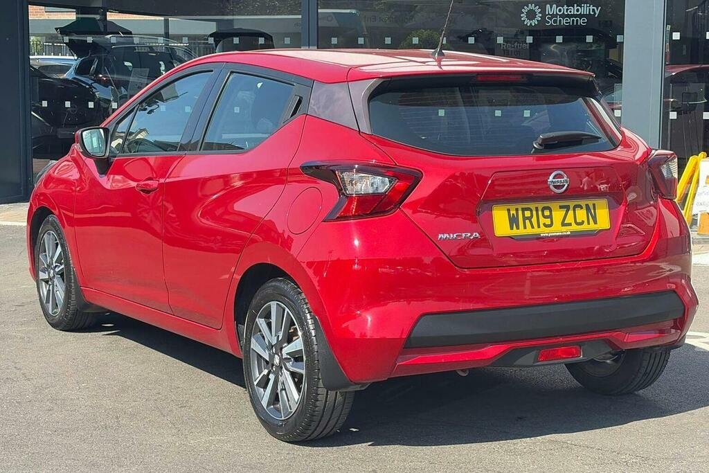 Nissan Micra 0.9 Ig T Acenta Hatchback WR19ZCN Red #5