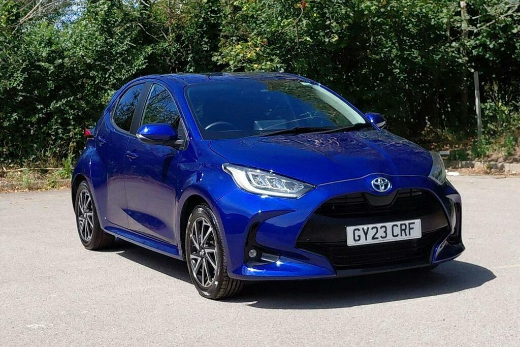 Toyota Yaris 1.5 Vvt H Design Hatchback Hybrid E Cvt Blue
