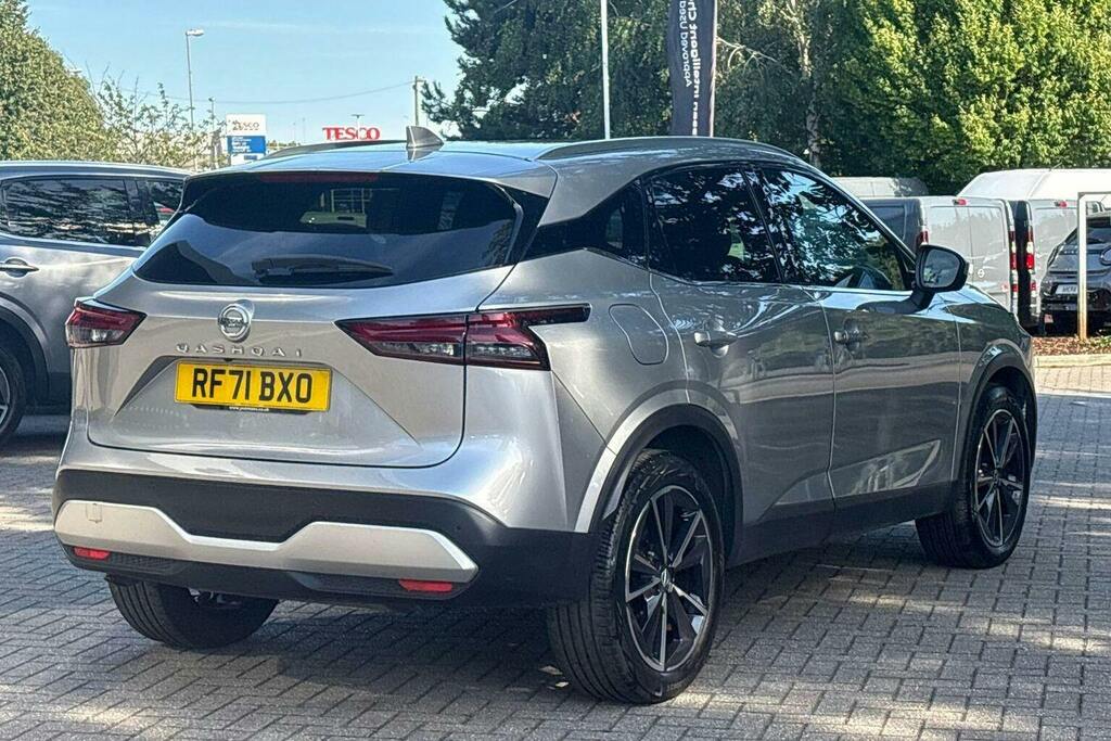 Nissan Qashqai 1.3 Dig T Mhev Tekna Suv Hybrid RF71BXO Silver #3