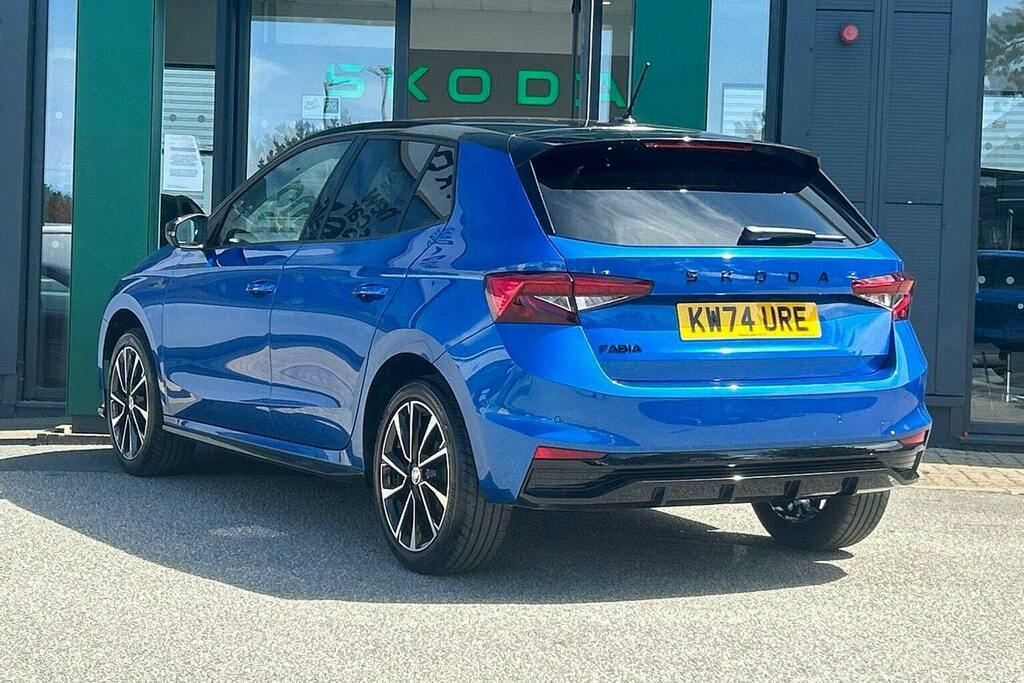 Skoda Fabia 1.0 Tsi Monte Carlo Hatchback KW74URE Blue #5