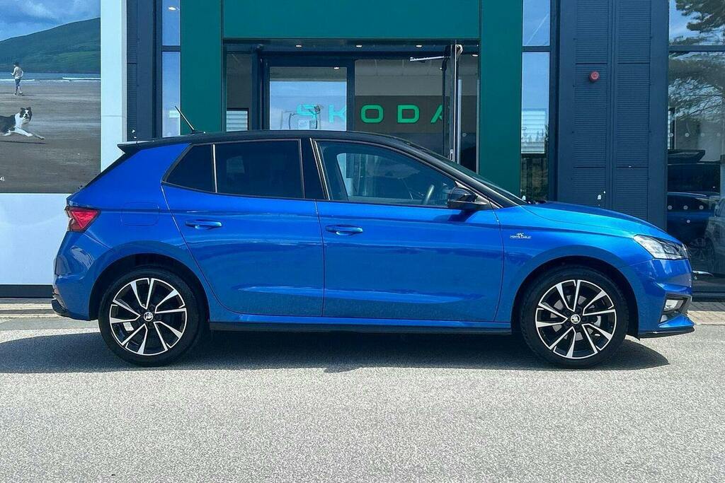 Skoda Fabia 1.0 Tsi Monte Carlo Hatchback KW74URE Blue #2
