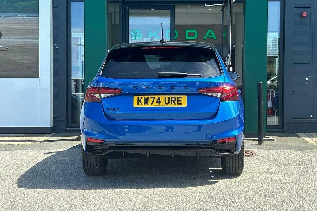 Skoda Fabia 1.0 Tsi Monte Carlo Hatchback KW74URE Blue #4