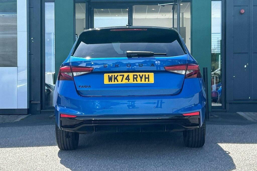 Skoda Fabia 1.0 Tsi Monte Carlo Hatchback WK74RYH Blue #4
