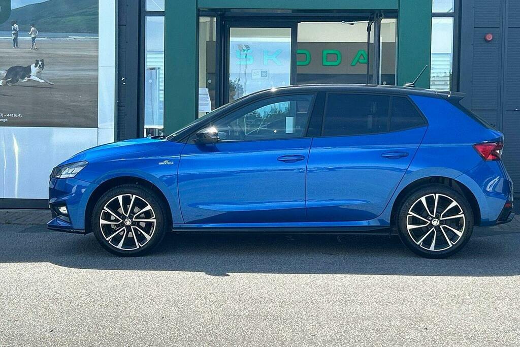 Skoda Fabia 1.0 Tsi Monte Carlo Hatchback WK74RYH Blue #6