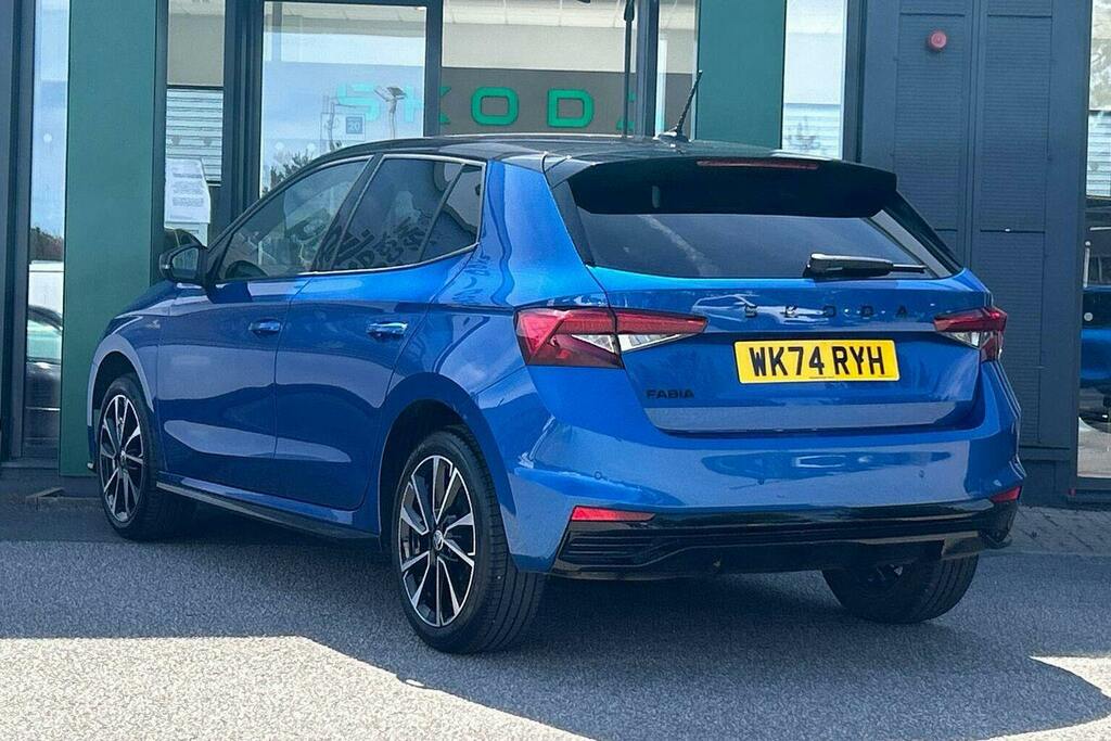 Skoda Fabia 1.0 Tsi Monte Carlo Hatchback WK74RYH Blue #5