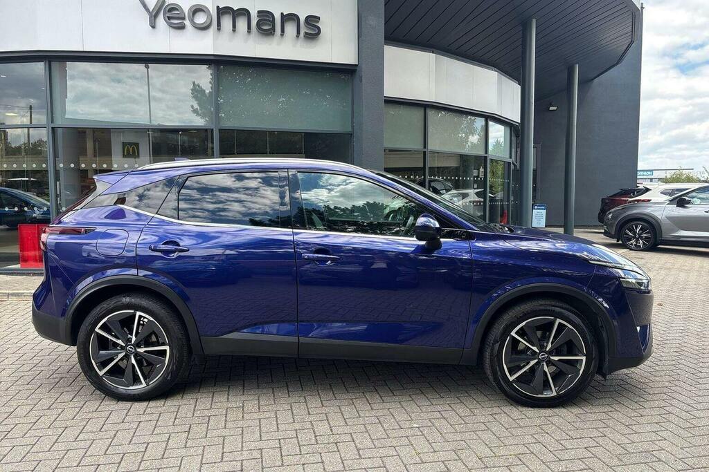 Nissan Qashqai 1.3 Dig T Mhev Tekna Suv Hybrid Xtron HK22KYT Blue #2