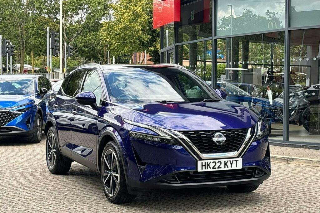 Nissan Qashqai 1.3 Dig T Mhev Tekna Suv Hybrid Xtron Blue