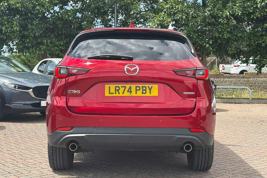 Mazda CX-5 2.0 E Skyactiv G Mhev Exclusive Line Suv Petro Red #4