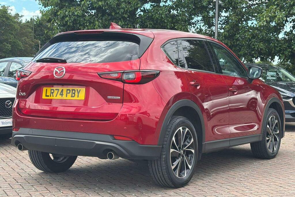 Mazda CX-5 2.0 E Skyactiv G Mhev Exclusive Line Suv Petro Red #3