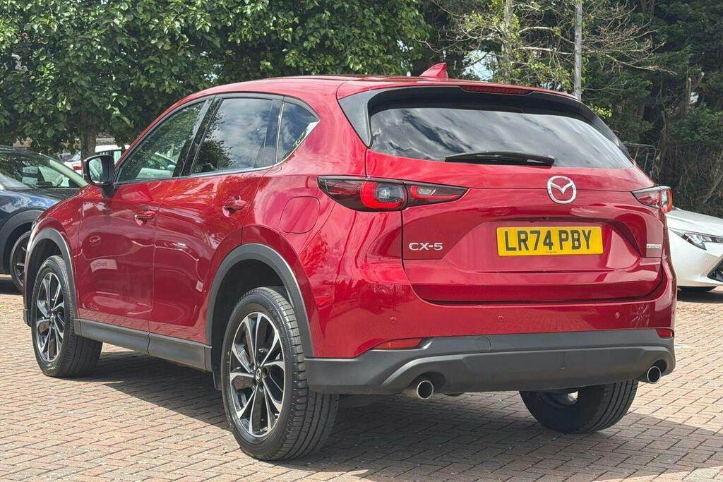 Mazda CX-5 2.0 E Skyactiv G Mhev Exclusive Line Suv Petro Red #5