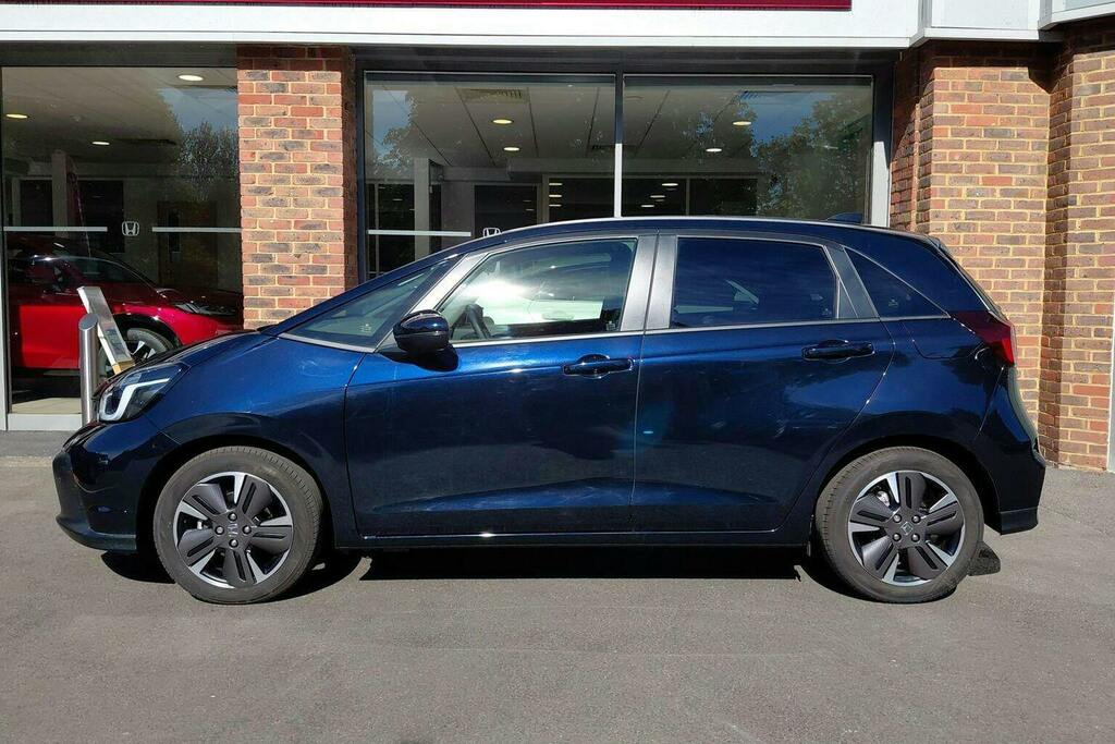 Honda Jazz 1.5 H I Mmd Advance Hatchback Hybrid Ec Blue #6