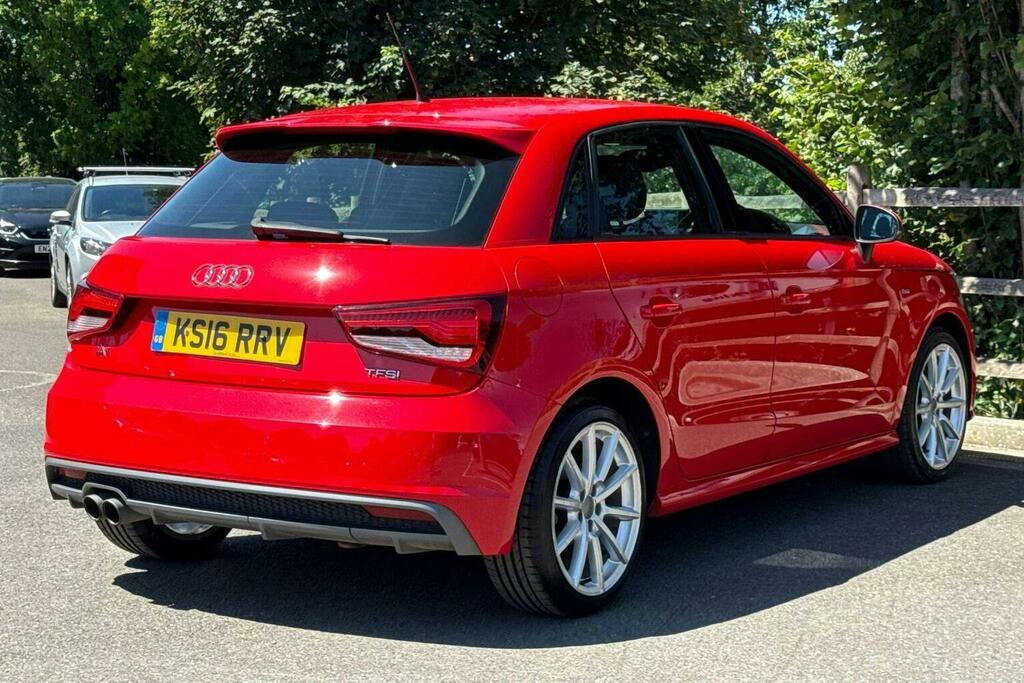 Audi A1 1.4 Tfsi S Line Sportback KS16RRV Red #3