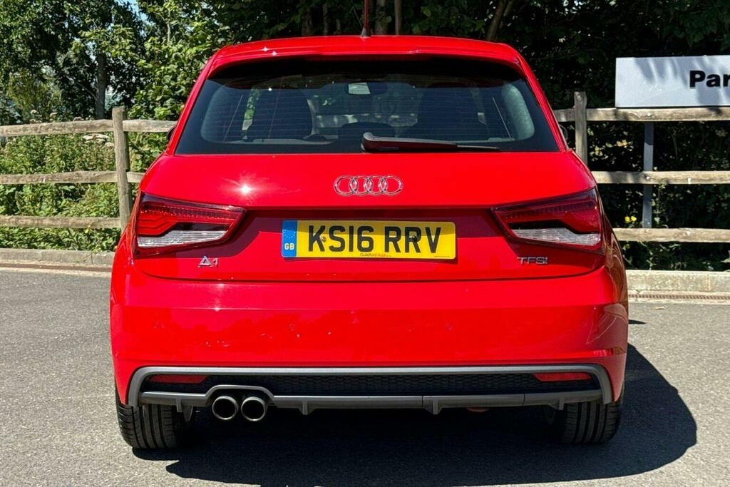 Audi A1 1.4 Tfsi S Line Sportback KS16RRV Red #4