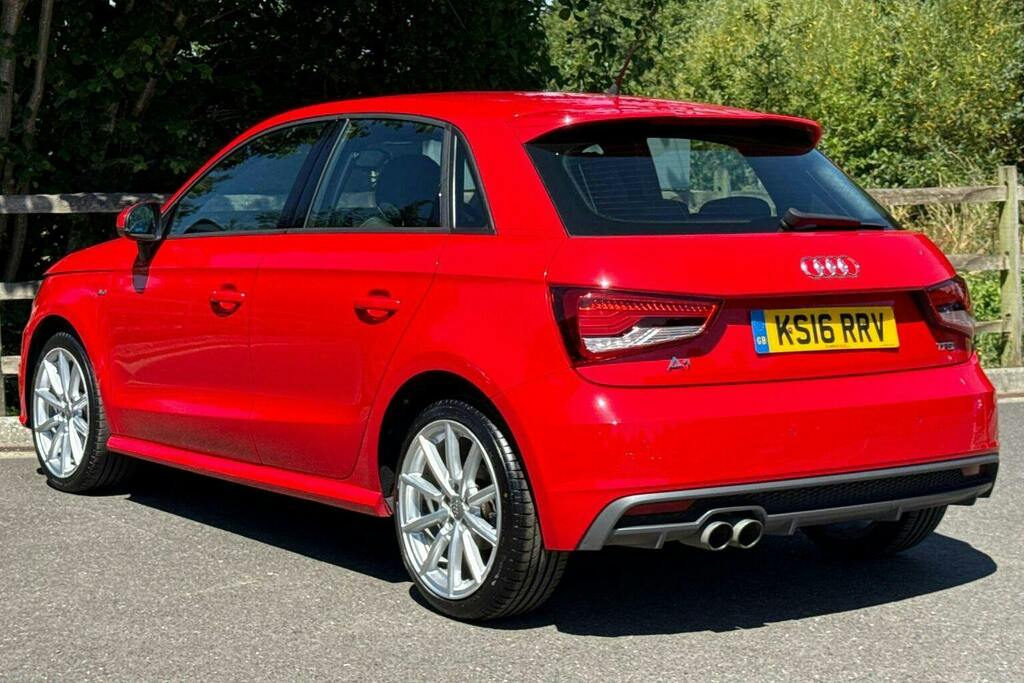 Audi A1 1.4 Tfsi S Line Sportback KS16RRV Red #5