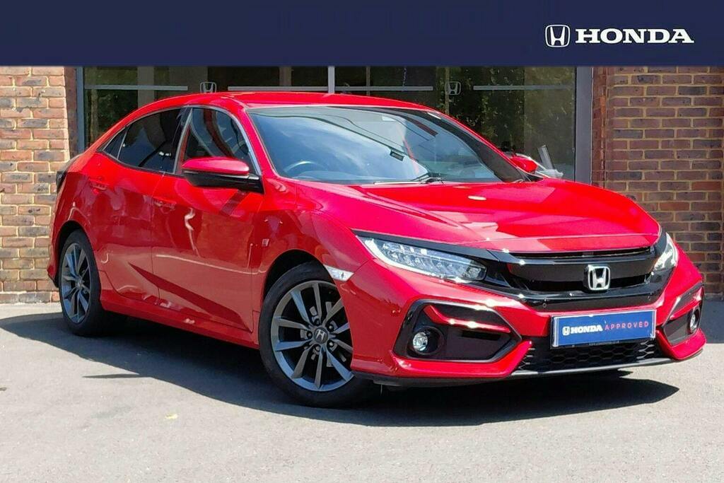 Honda Civic 1.0 Vtec Turbo Sr Hatchback Cvt Red